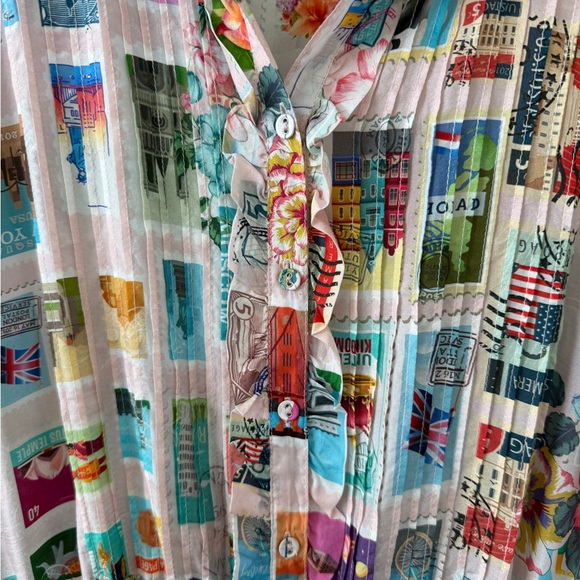 Johnny Was Multicolor SEKAI MARY DRESS - Picture 7 of 10